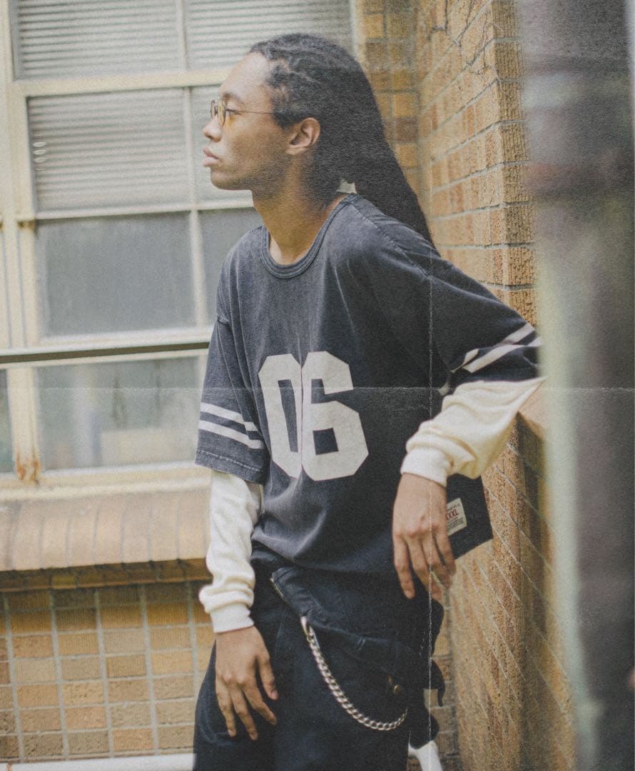 ballsy brothers レイヤードシャツ　サーマル