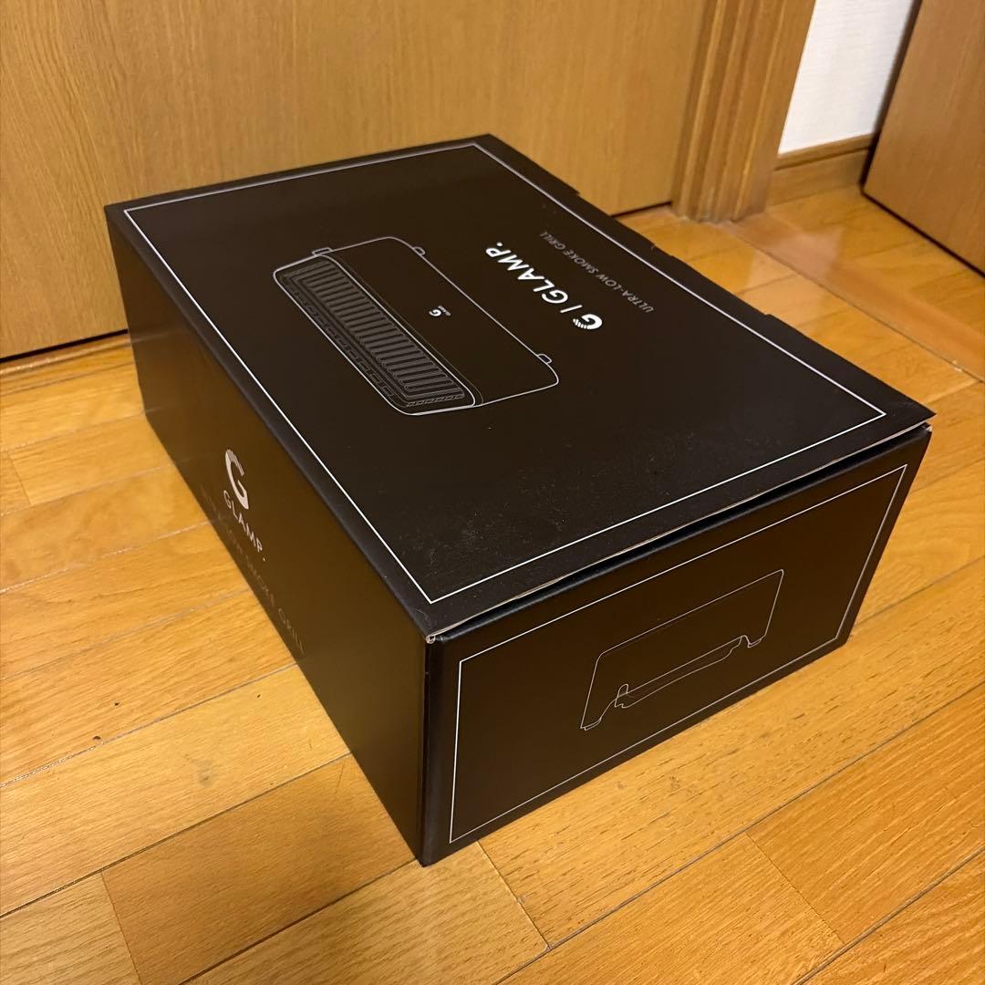 新品未開封 GLAMP. （グランプ） 超少煙グリル BLACK SG01-BK