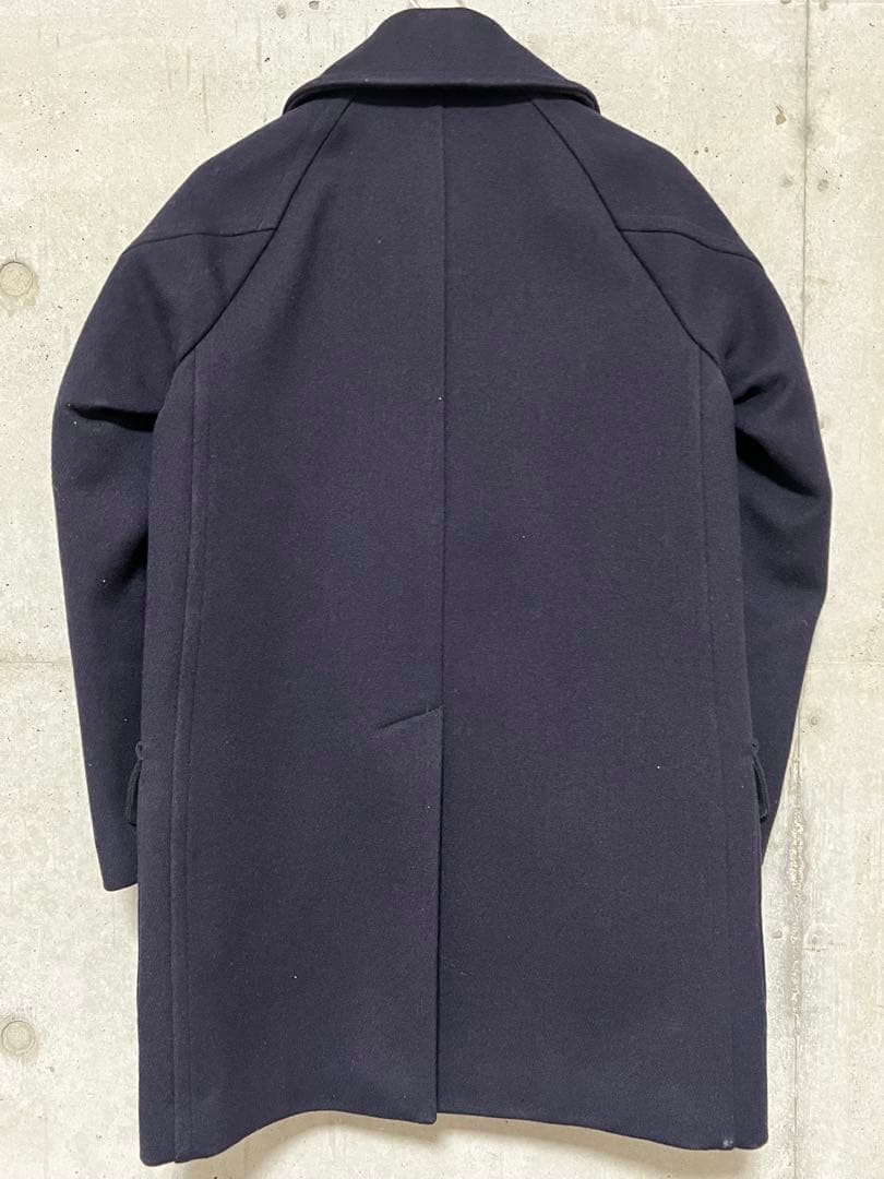 s*o様 【comoli】キャバリーメルトンダブルブレステッドコート　Pコート
