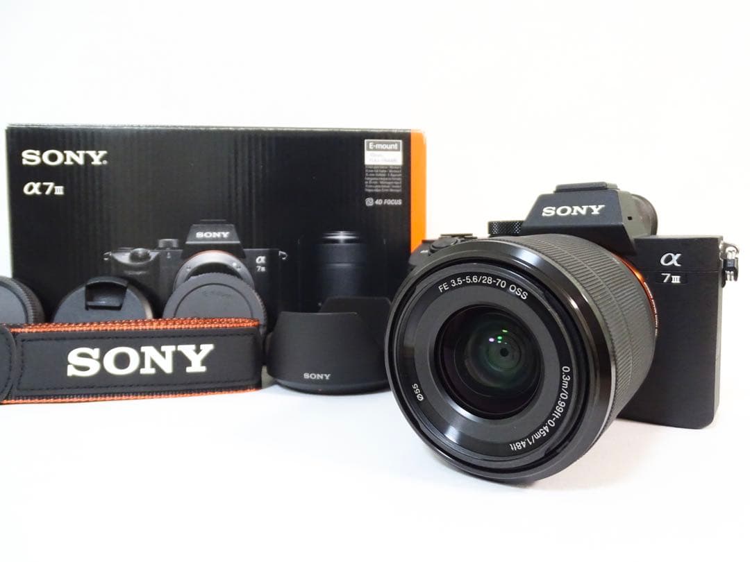 【ショット:6,202回】 SONY 7M3 α7 Ⅲ 28-70 レンズセット