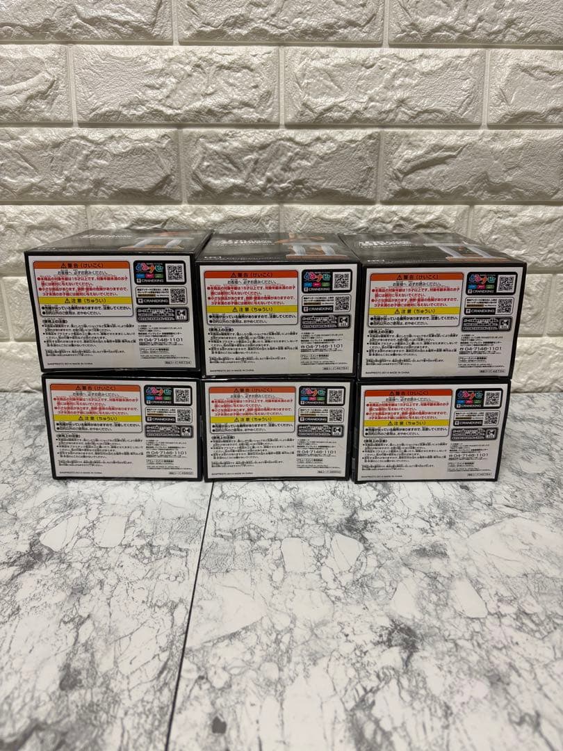 ワンピース DRAMATIC SHOWCASE 麦わらの一味 6体セット