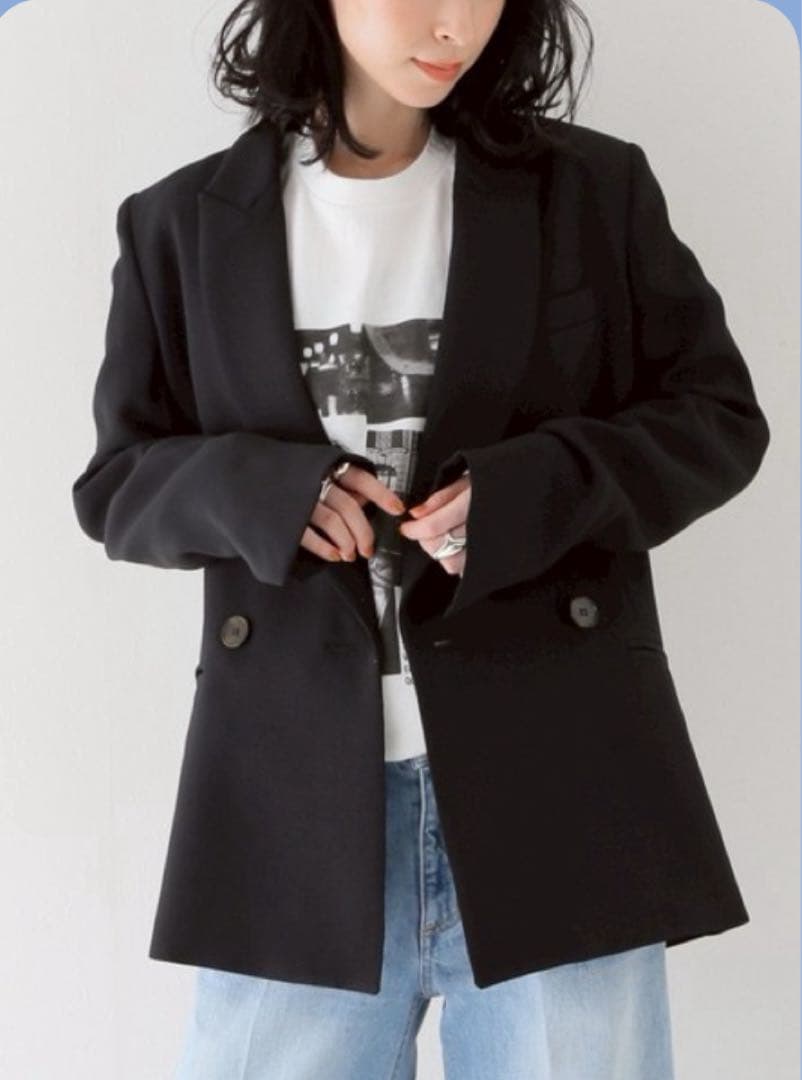 22AW プラージュ masculine ジャケット ブラック 36 S