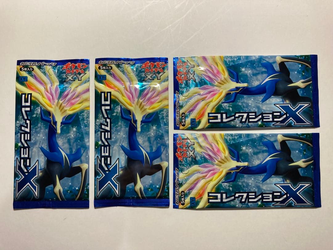 コレクションX◆未開封4パック◆ポケモンカードゲームXY 拡張パック
