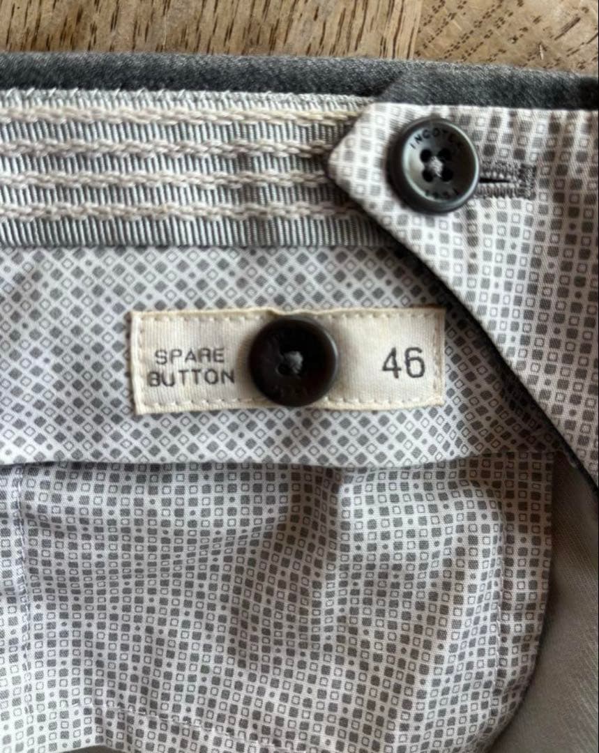 【美品】インコテックス （INCOTEX x BEAMS F）スラックス パンツ