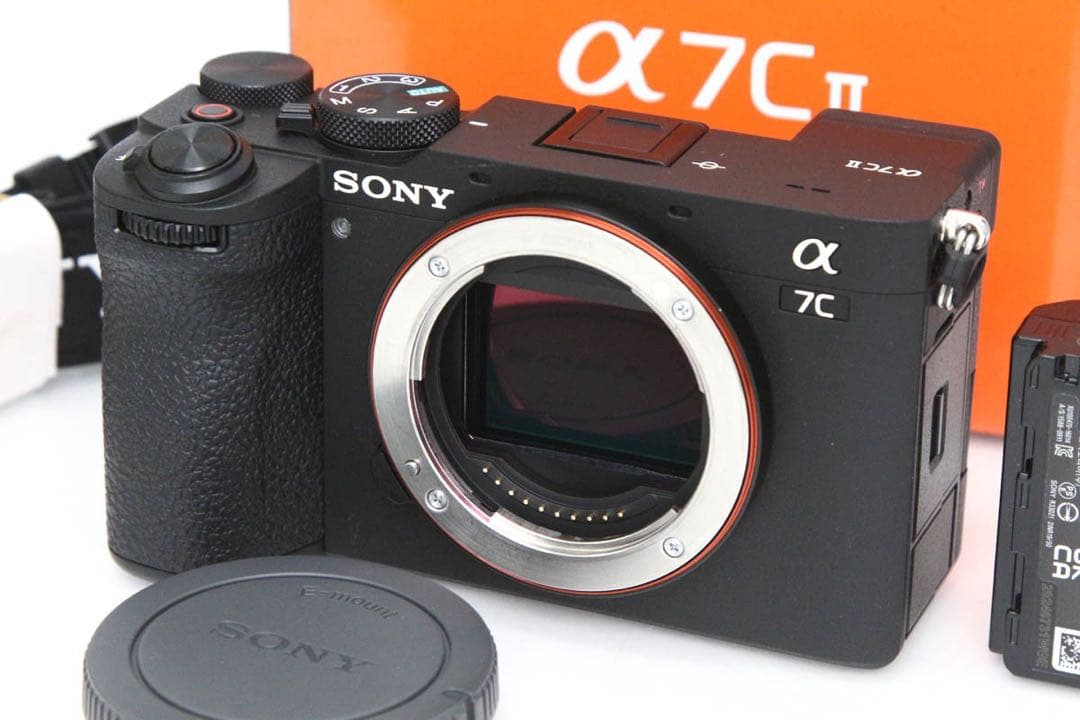 極美品 SONY α7C II ボディ ブラック ILCE-7CM2