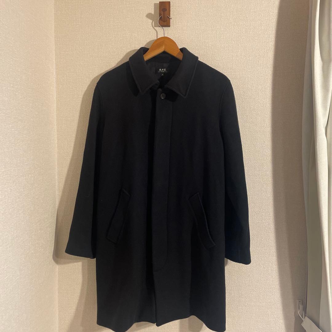 A.P.C. ウールコート　ネイビー