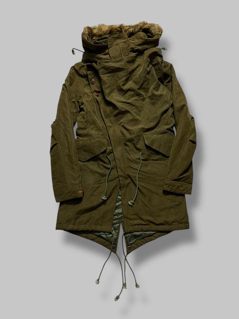 birth breath 変形 ドレープ モッズコート M65 ミリタリー