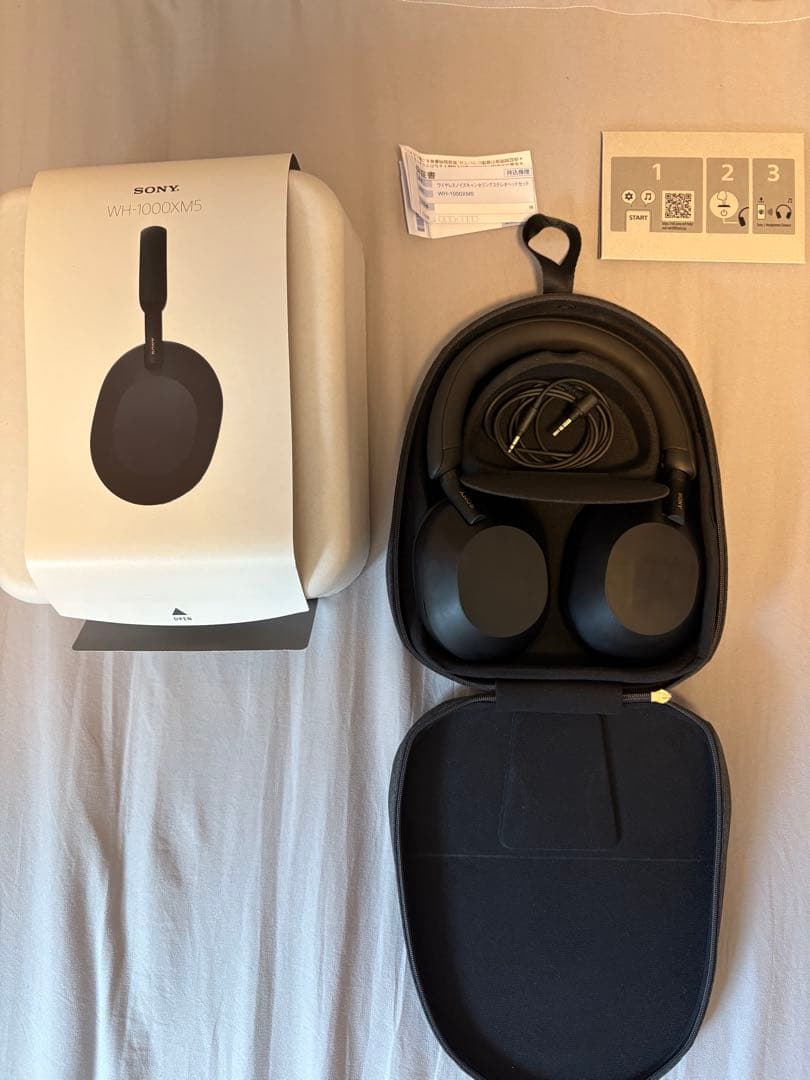 SONY ソニー　WH-1000XM5(B) ワイヤレスヘッドホン ブラック