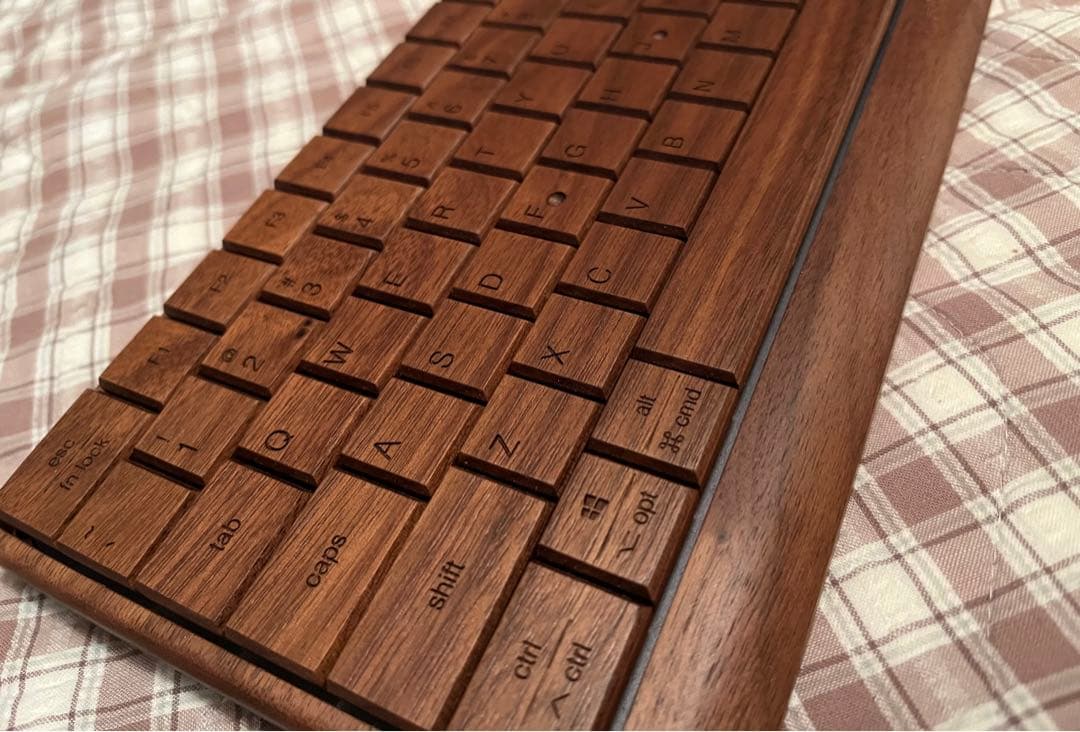 Hacoa Full Ki-Board Wireless木製キーボード 青軸