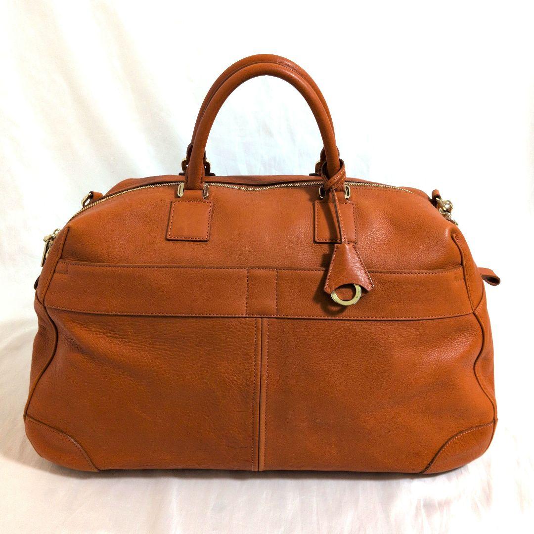 【未使用級✦69300円】aniary／アニアリ シュリンクレザーボストンバッグ