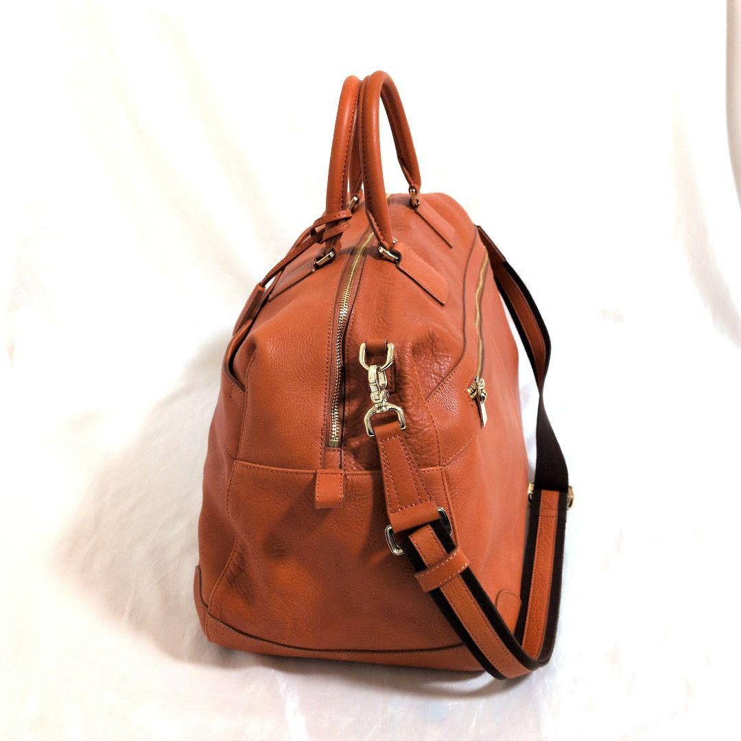 【未使用級✦69300円】aniary／アニアリ シュリンクレザーボストンバッグ