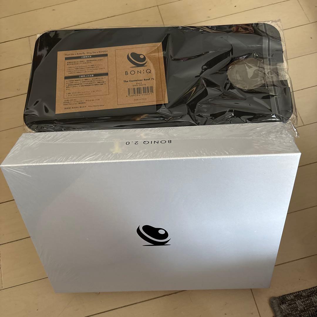 低温調理器 BONIQ 2.0 スターターセット ブラック・7L【新品未開封】