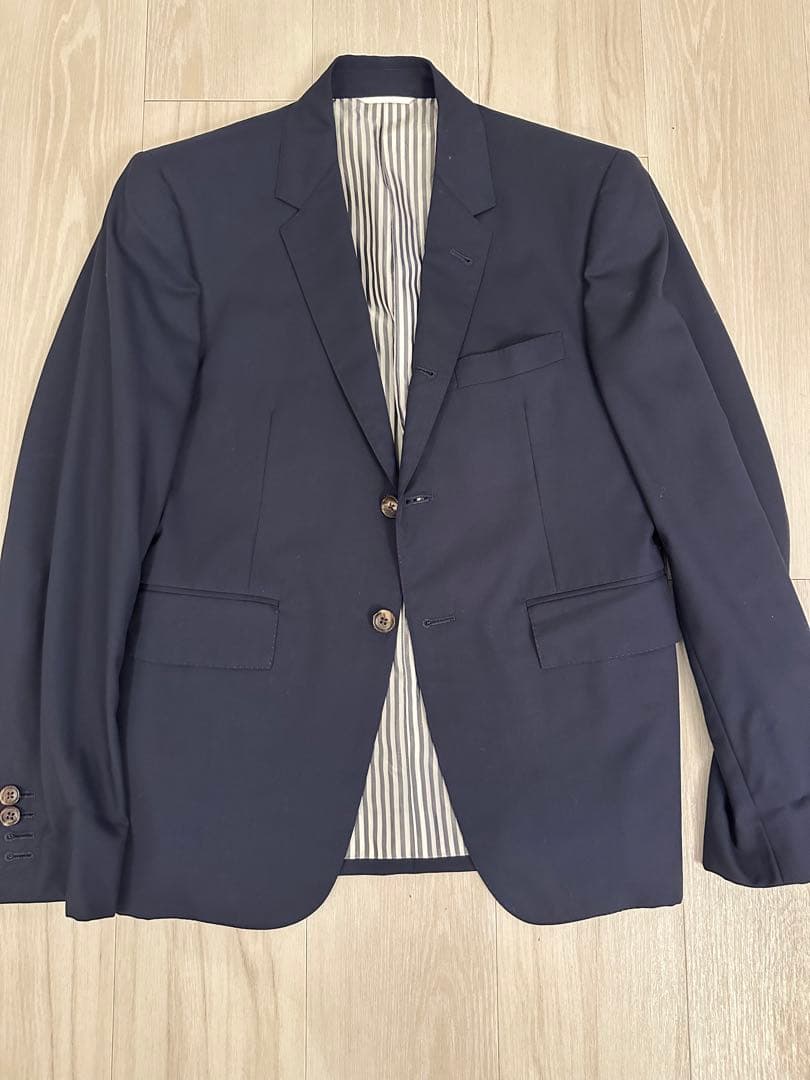 【最終】トムブラウン　スーツ　上下ジャケットネイビー