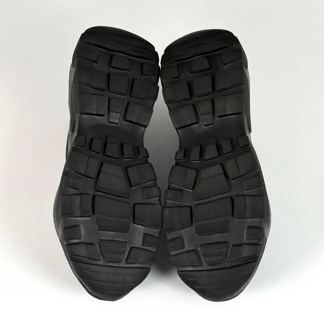 AKIKOAOKI 厚底 ローファー スリッポン ブラック 24cm 軽量