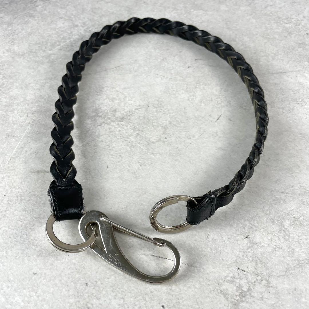 入手困難✨ グッチ GUCCI トムフォード期 ウォレットチェーン レザー 黒色