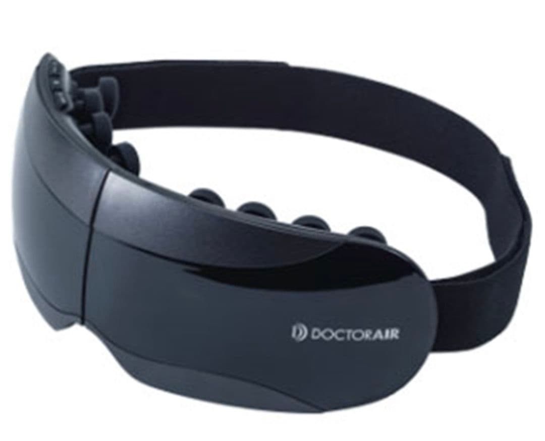 DOCTOR AIR 3Dアイマッサージャー ブラック