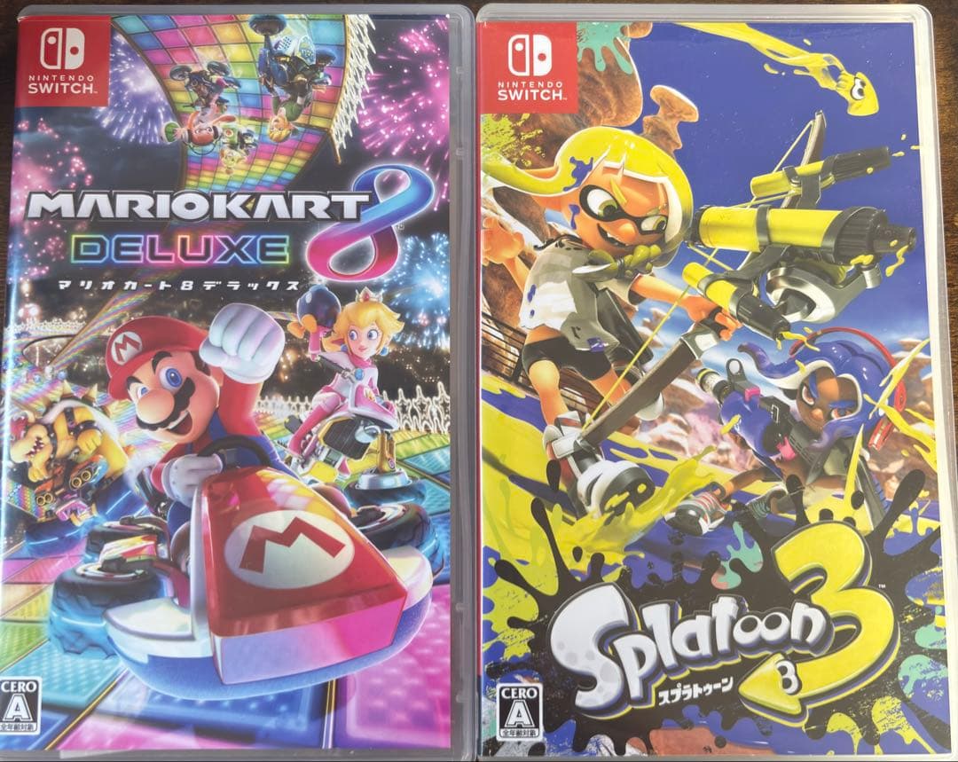 NintendoSwitchソフト2本まとめ売り