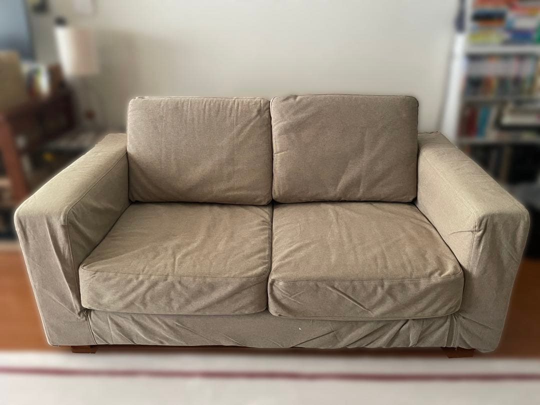 【8/23まで】無印良品2人掛けソファ