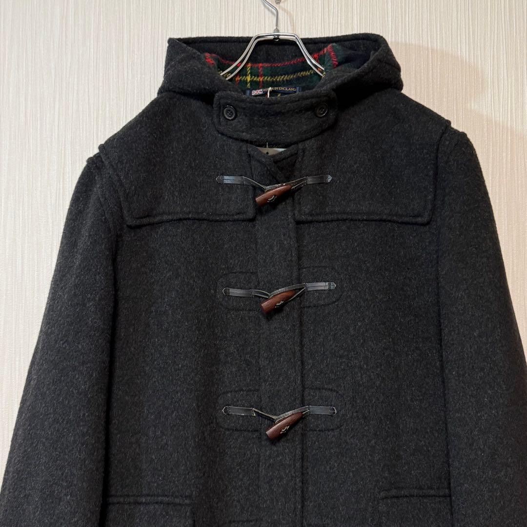 p*i様 新品 英国製 グローバーオール ダッフルコート 40 チャコール 裏地