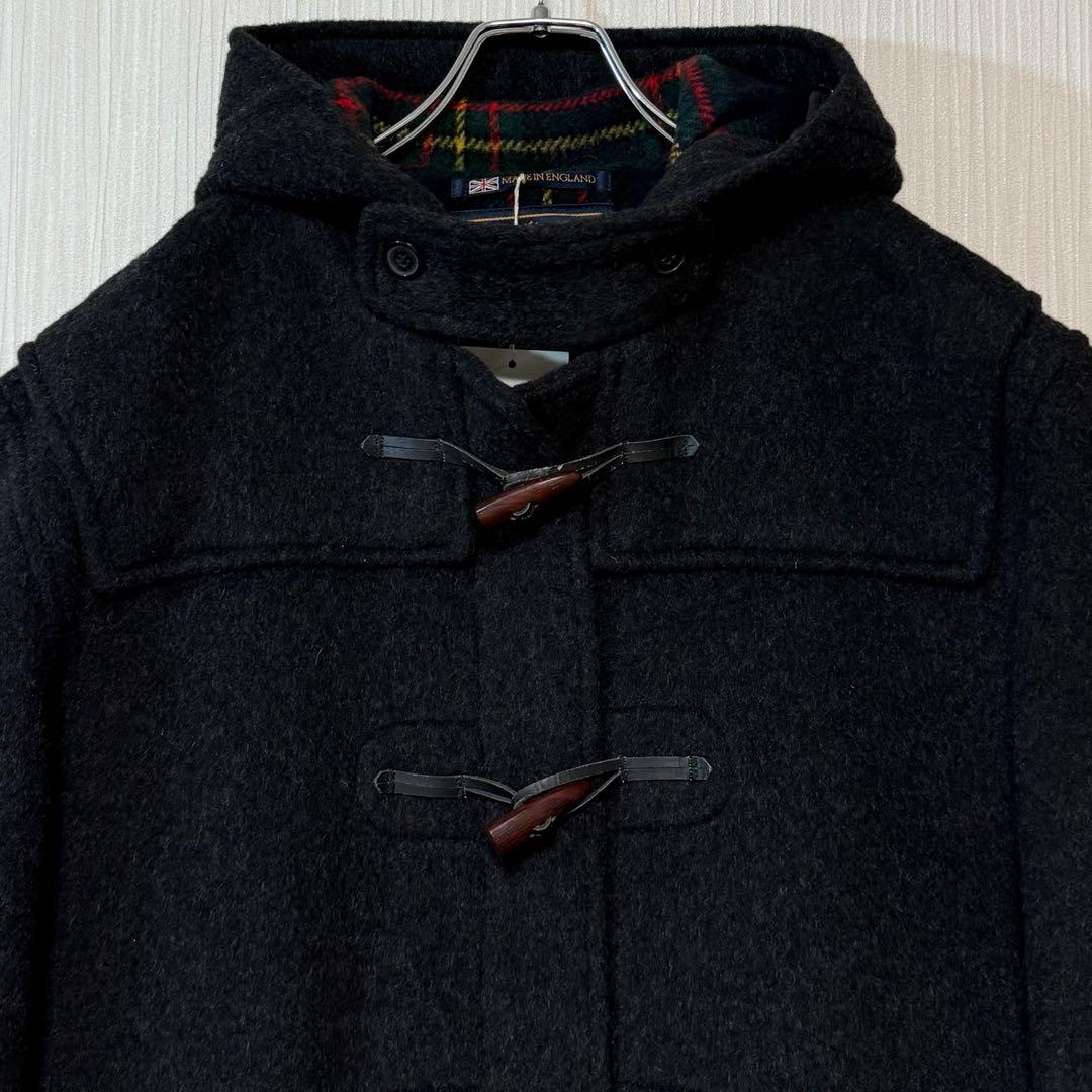 p*i様 新品 英国製 グローバーオール ダッフルコート 40 チャコール 裏地
