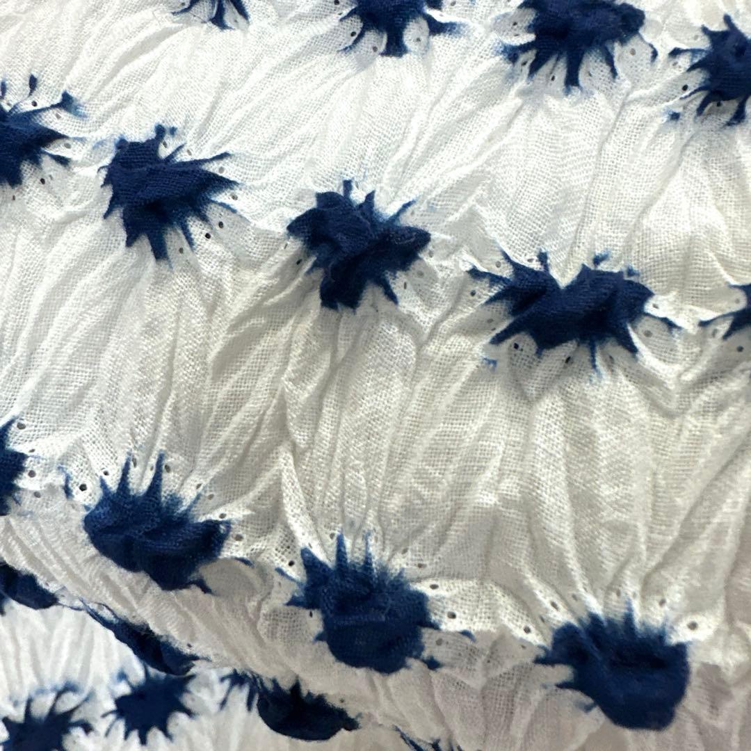 まいまい ma7910 4011 有松鳴海絞り 浴衣反物 着尺 綿100%