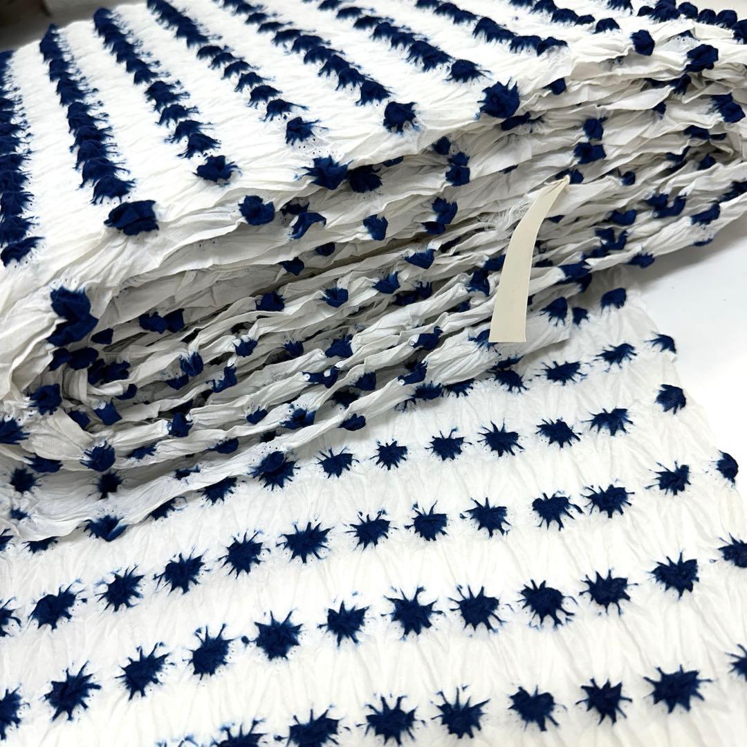 まいまい ma7910 4011 有松鳴海絞り 浴衣反物 着尺 綿100%