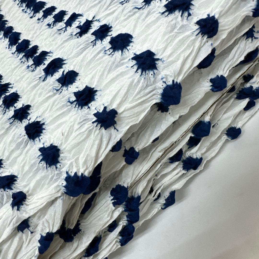 まいまい ma7910 4011 有松鳴海絞り 浴衣反物 着尺 綿100%