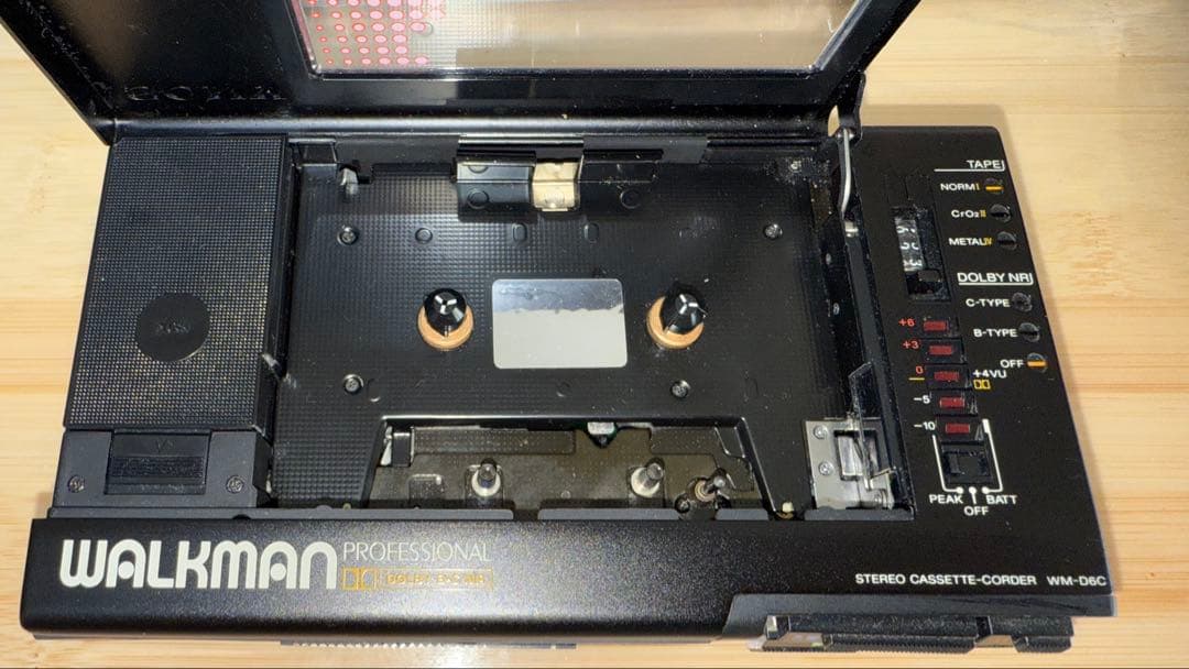 【希少】SONY Walkman WM-D6C カセットウォークマン