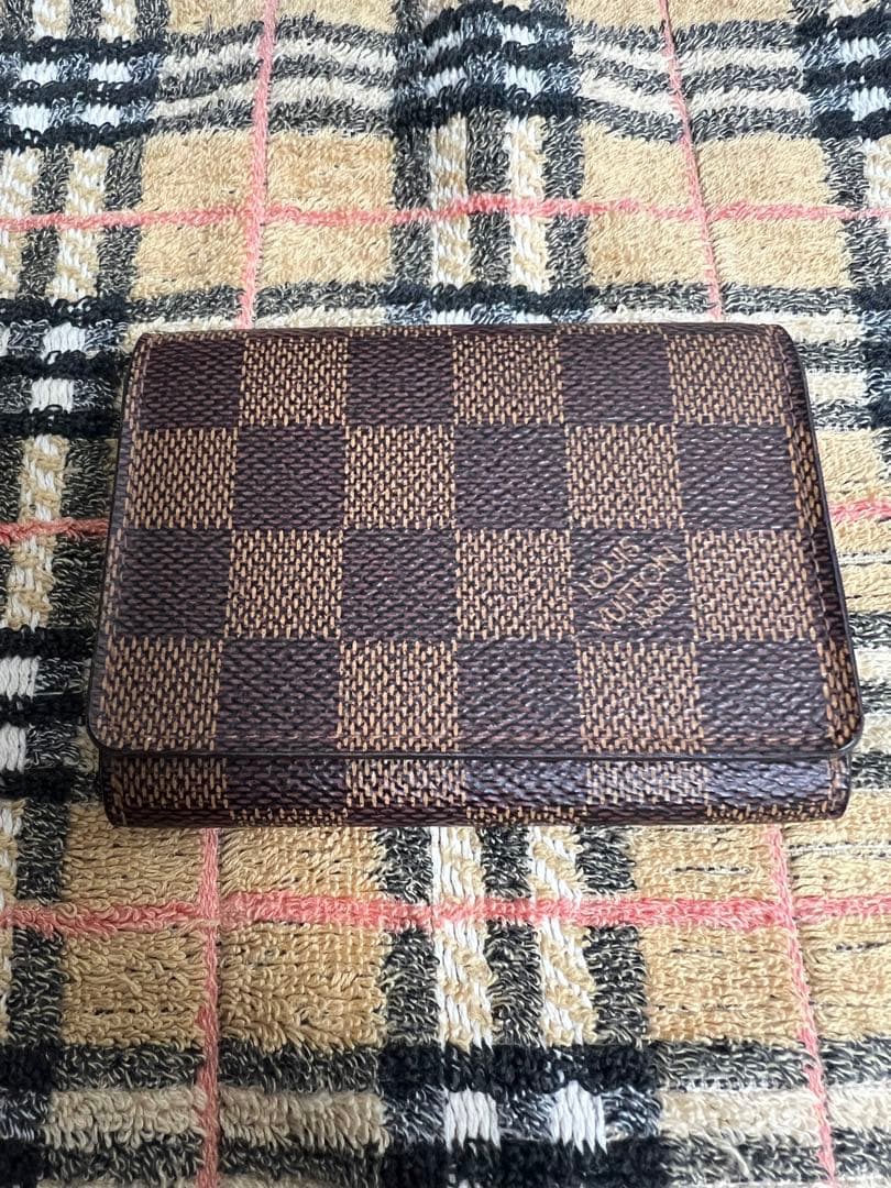 ルイヴィトン アンヴェロップカルトドゥヴィジット ダミエ 名刺入れ カードケース