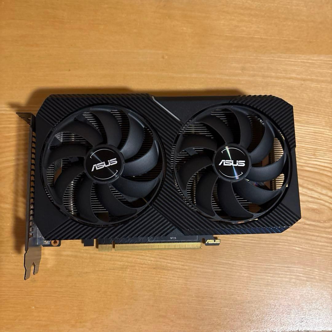 【ジャンク】ASUS DUAL-GTX1660S-O6G-MINI