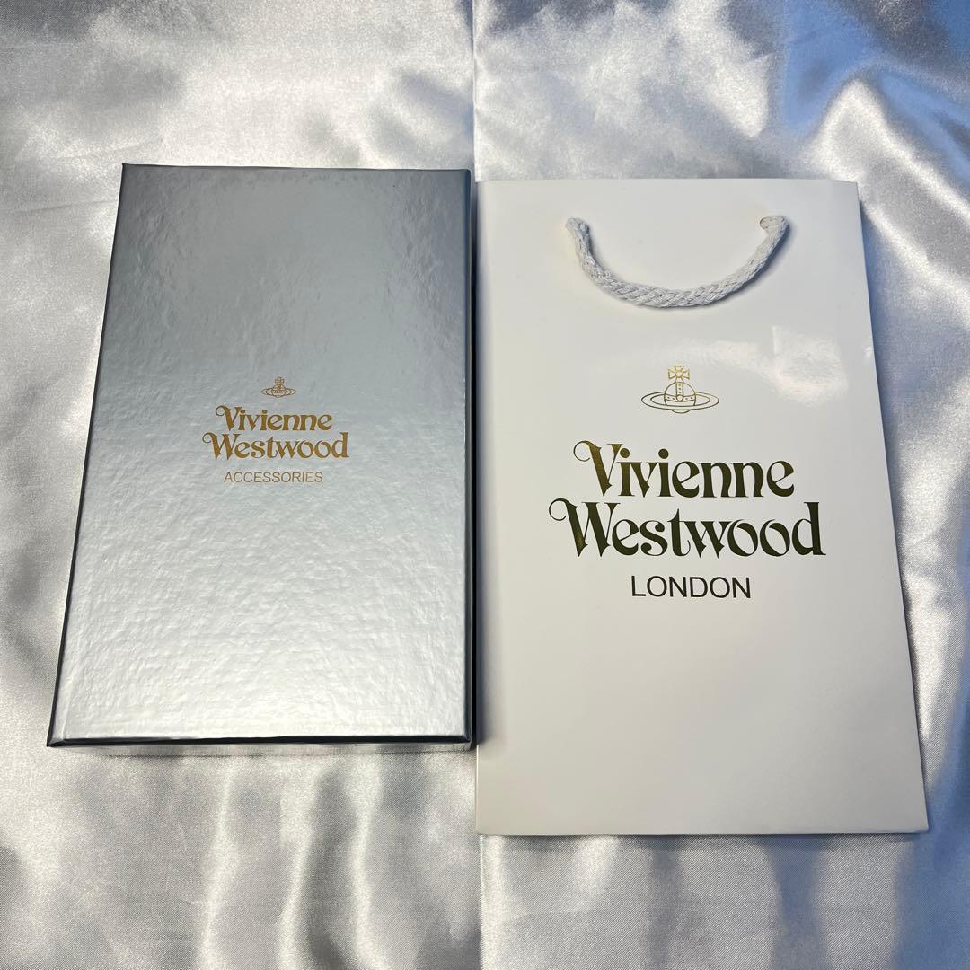 新品 Vivienne Westwood 珍しいコーヒー柄 長財布 バレンタイン