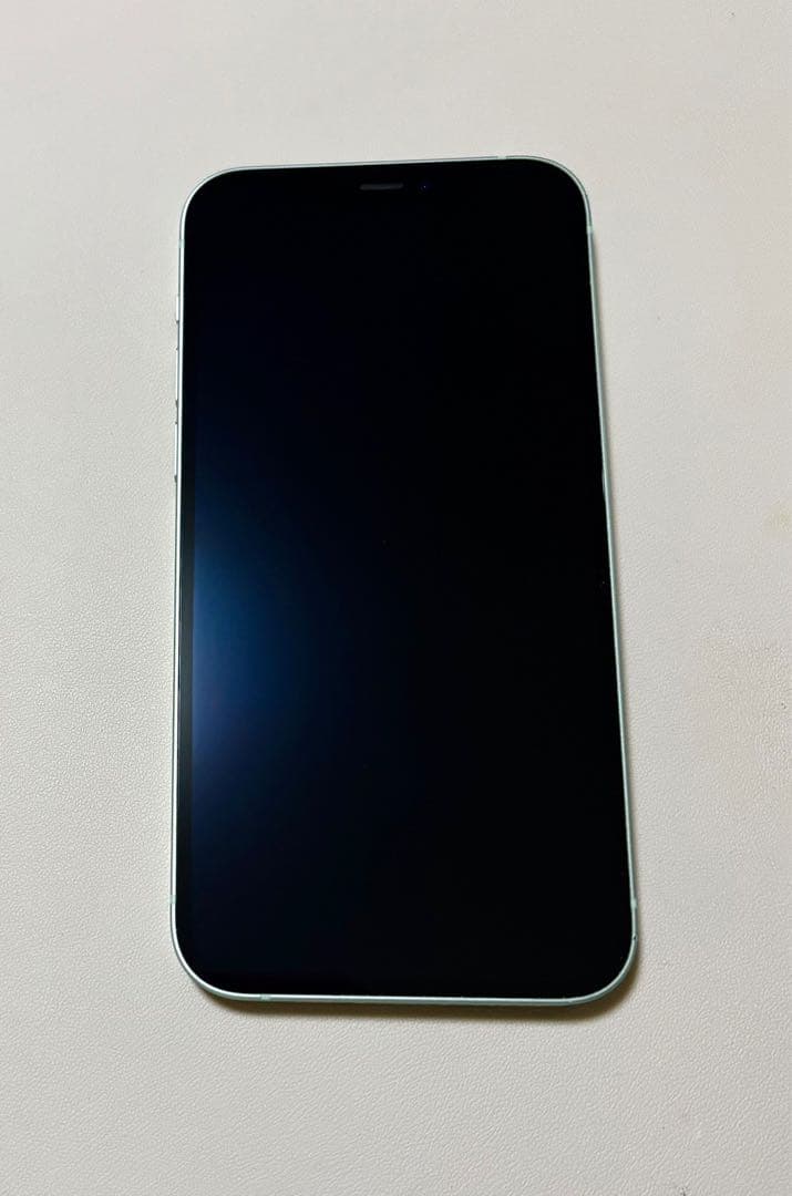 iPhone 12 128GB グリーン 純正充電ケーブル バッテリー残量84%