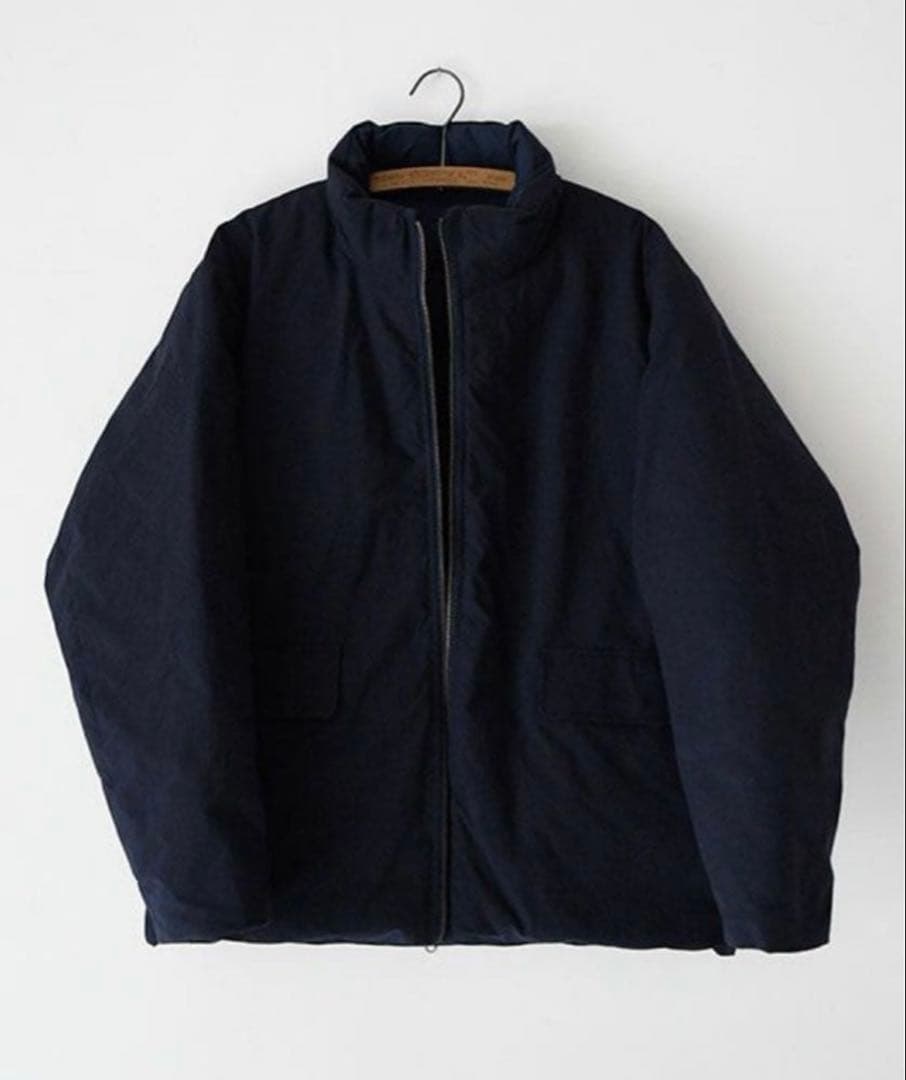 ハグオーワー　Cloth&Cross リバーシブルブルゾン ネイビー 雅姫