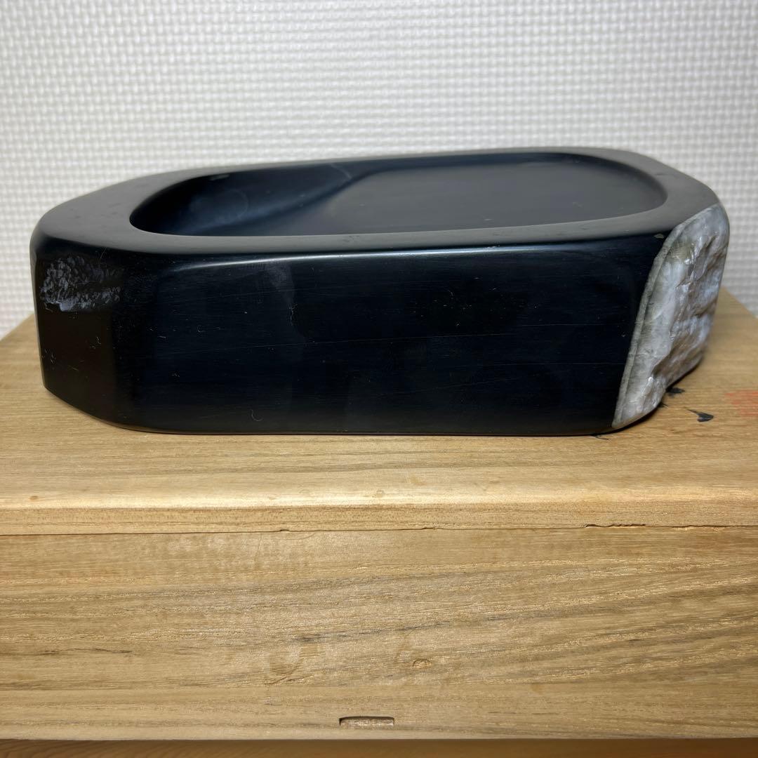 ⭕️高田硯　中島健夫　3代目　石真　厚み43mm 重さ2.3kg ⭕️新品未使用