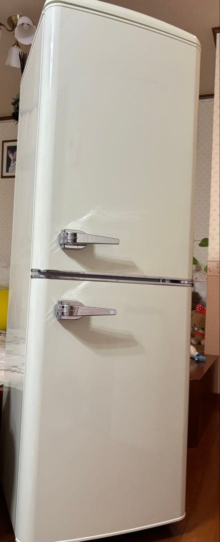 冷蔵庫 ひとり暮らし 130L小型 昭和レトロPRR-142Dアイリスオーヤマ