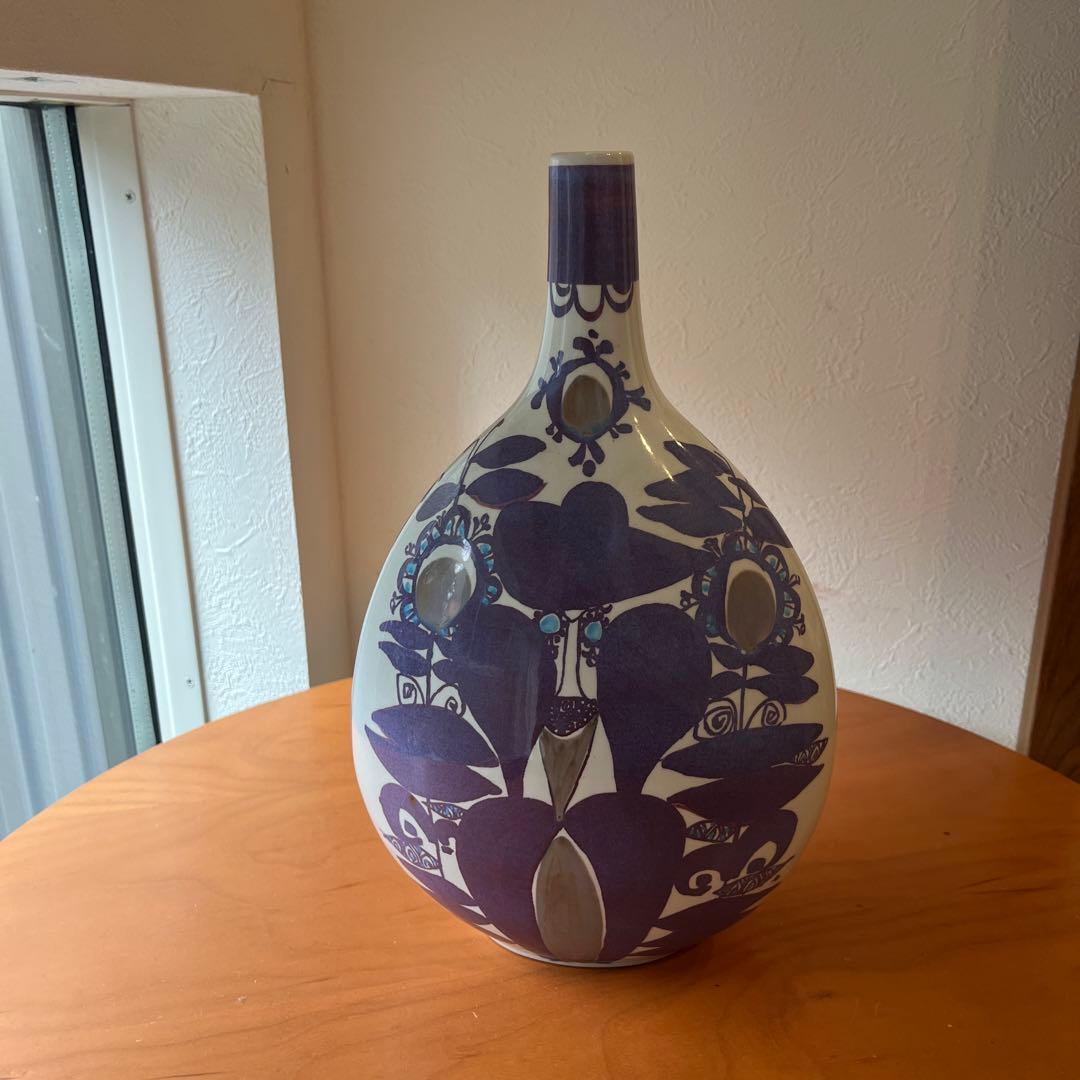 ロイヤルコペンハーゲン　テネラ　花瓶　美品　カリ