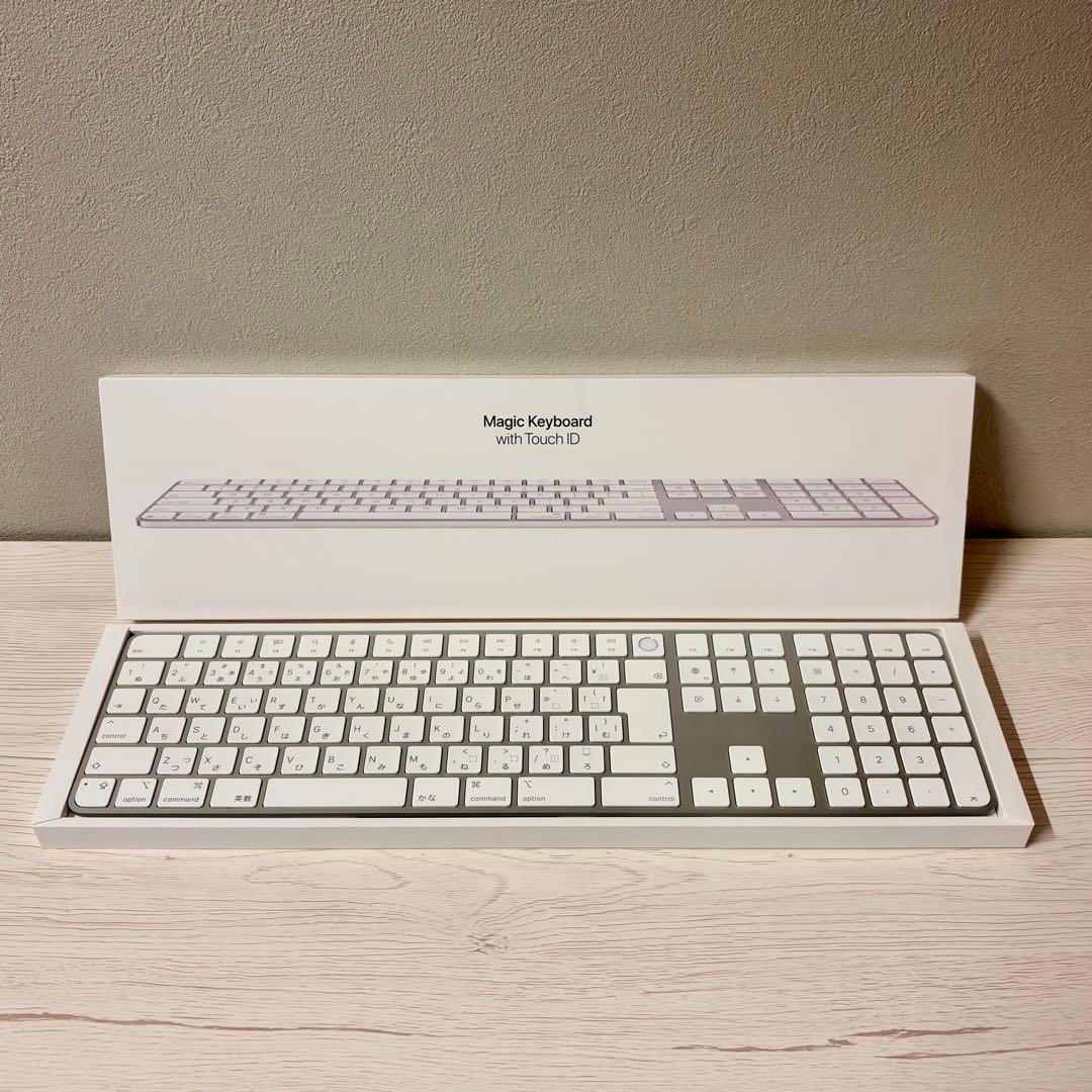 Magic Keyboard 日本語 Touch ID テンキー付き A2450