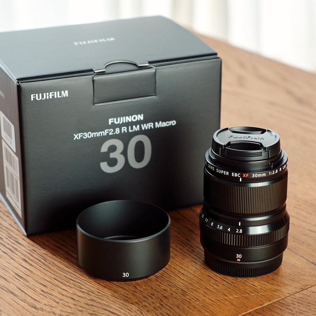 レンズ(単焦点) Fujinon XF30mm F2.8 R LM WR Macro