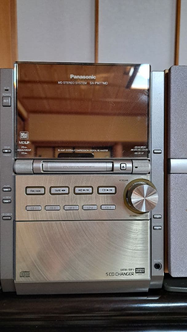 Panasonic CD/MD/カセット　ステレオミニコンポ