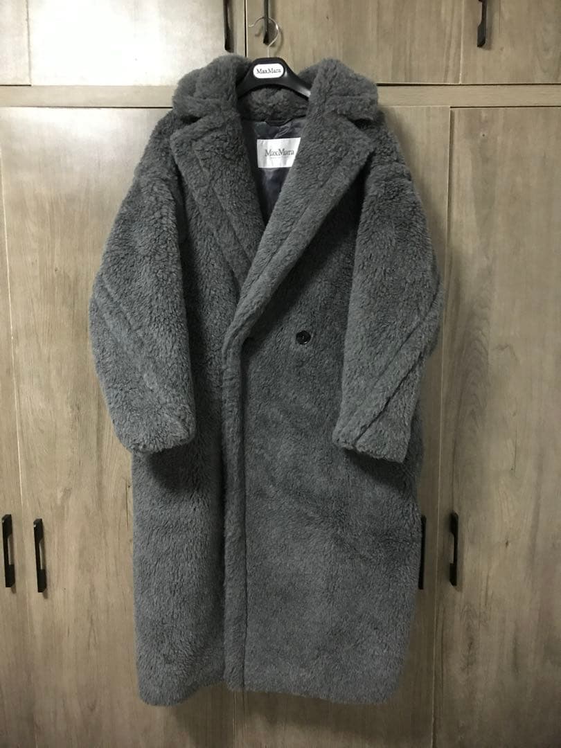 週末限定値下げ Max Mara テディベア アイコン コート XS グレー