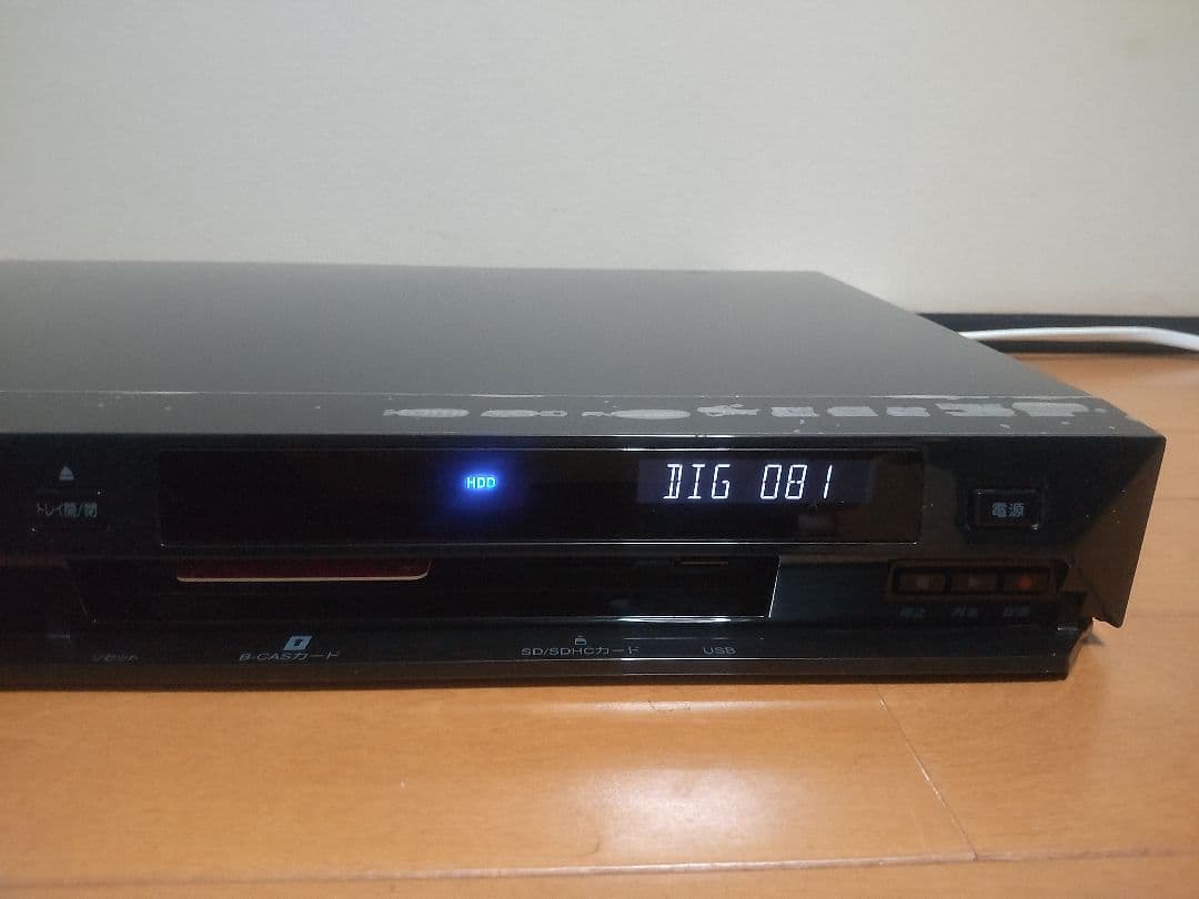 東芝　REGZA　DBR―Z110 320GB→1TB プチメンテ済み