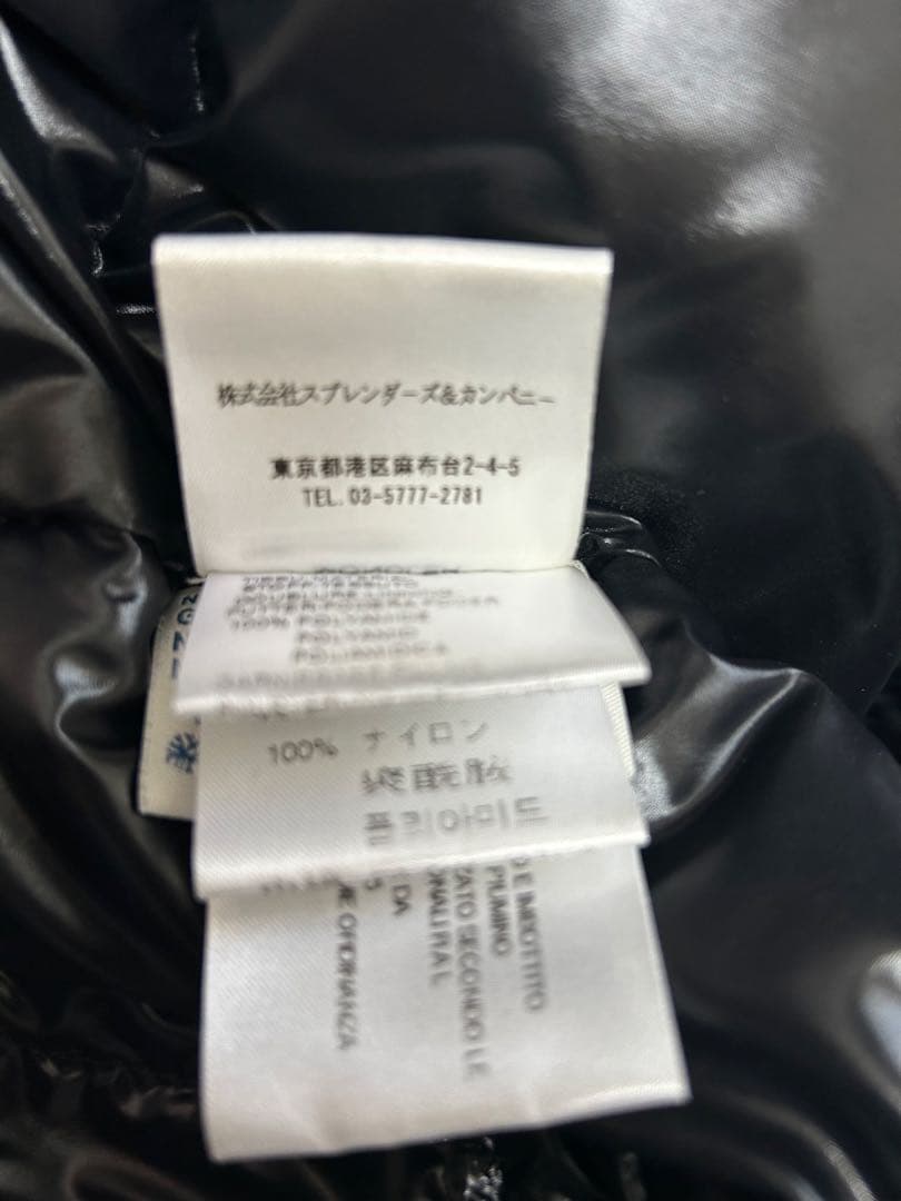 miyako 　MONCLER モンクレール　ブラック ダウンジャケット