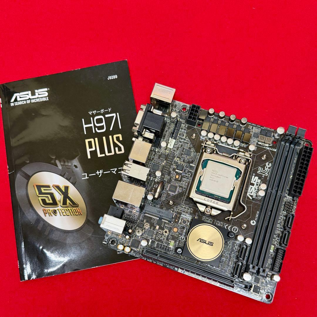 Core i7-4790K ASUSH97IPLUSMini-ITXマザーボード