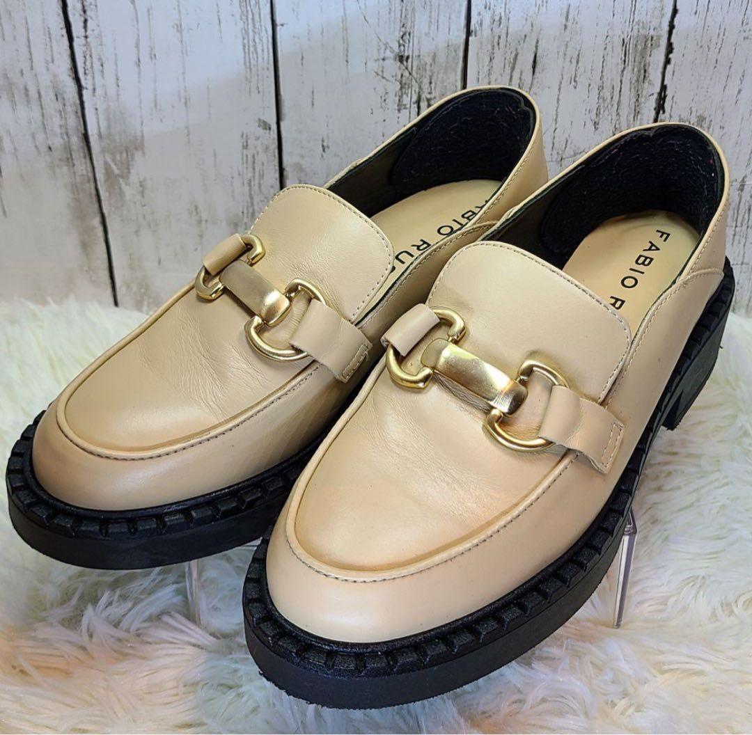 FABIO RUSCONI ビットローファー ボリュームソール 24cm