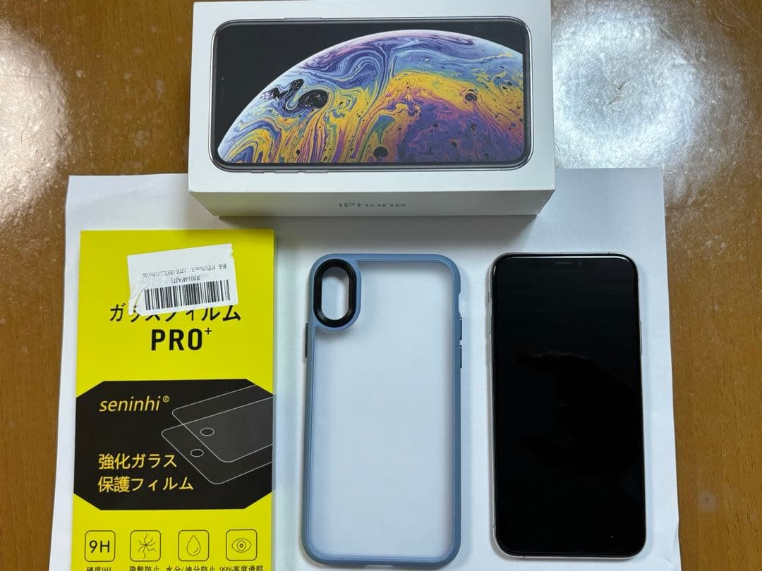 iPhone XS 256GB シルバー　SIMフリー　アップルストア