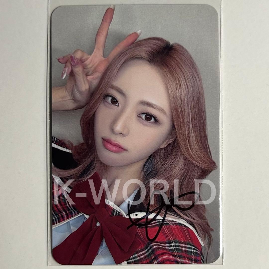 ITZY 直筆サイン トレカ ユナ ③