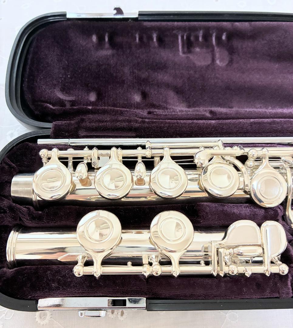 【美品】 YAMAHA フルート YFL-311Ⅱ 頭部管銀製 Eメカ付 日本製