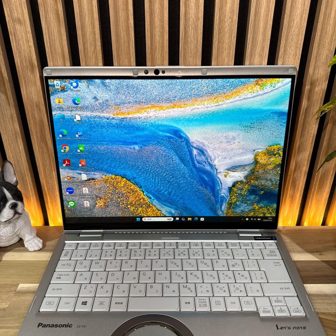 希少タッチパネル式‼️Let's note FV1☘メモリ16GB☘ノートパソコン