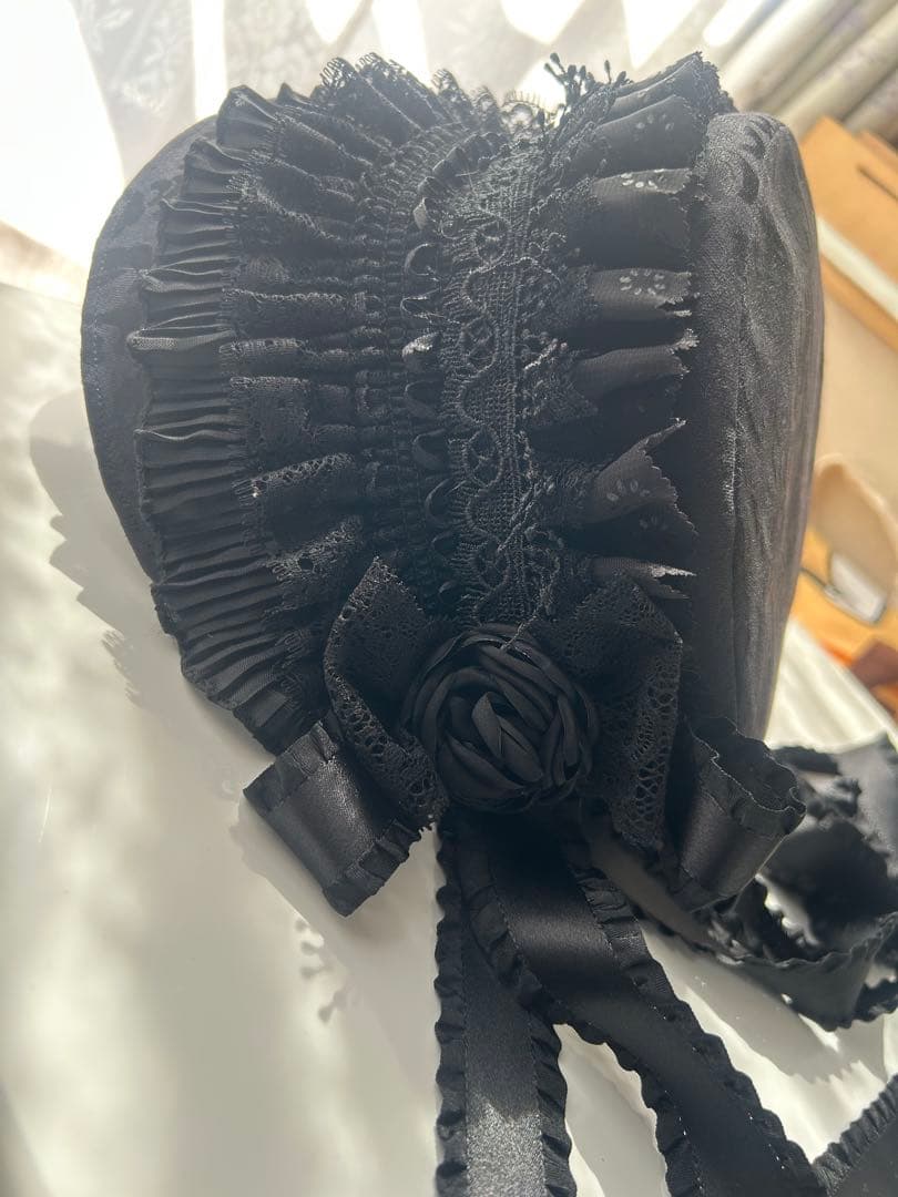 corgi-corgi クラシカルボンネット　ブラック