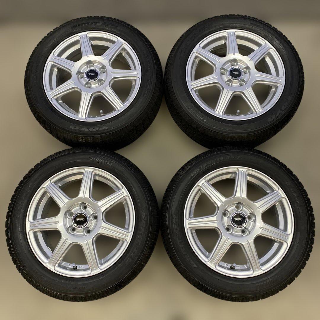 バリ溝‼️トーヨースタッドレスセット185/60R15 旧型シエンタ　送料無料